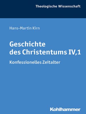 cover image of Geschichte des Christentums IV,1